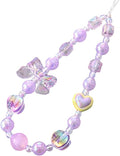 Beaded Phone Charm Lanyard Strap Girly Style Fixed Beads Pearl Lanyards by Staqlo