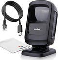 Zebra DS9208 Hands-Free Barcode Scanner Bundle - Symbol Motorola 2D Scanner - High-Speed Zebra DS9208 Barcode Scanner for Retail & POS Systems - Durable & Efficient (Renewed)