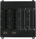 Leviton Twist and Mount Patch Panel, 6 CAT 5e ports and 6 CAT 6 ports by Leviton