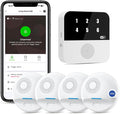 PILSAMAS WIFI Water Leak Detector 4-Pack + Samrt Hub by PILSAMAS