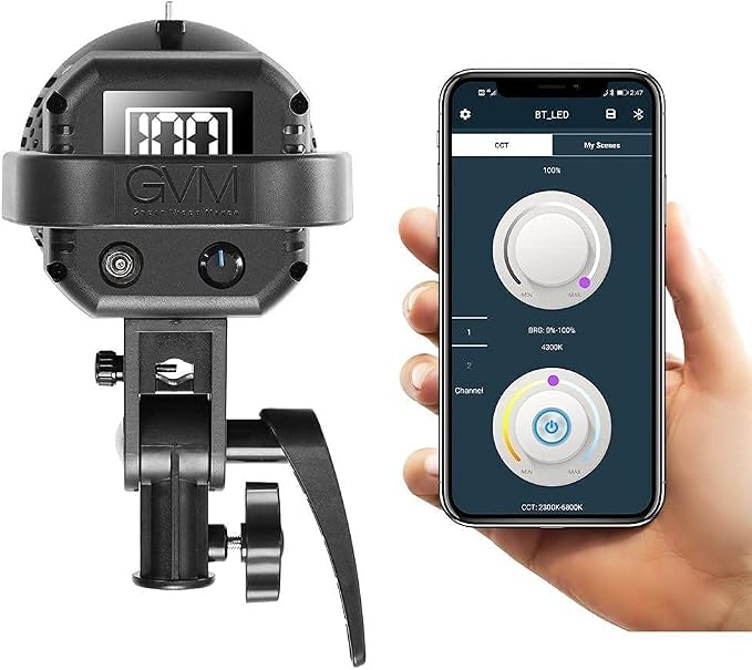 GVM Great Video Maker 80W CRI97+ Video Lights - Image 5
