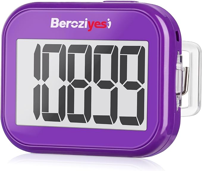 3D Pedometer for Walking, Simple Step Counter for Walking by Beroziyesi