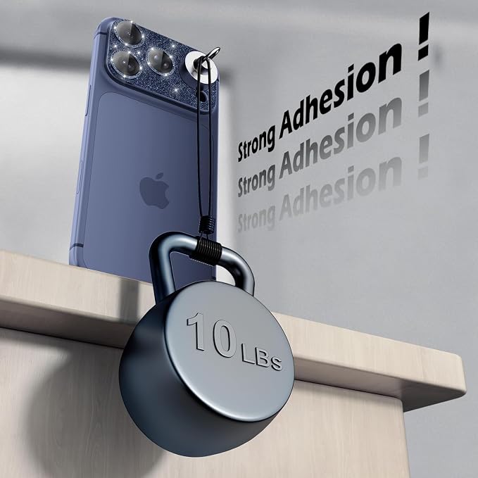 imluckies Compatible with iPhone 17 Pro Max Camera Lens Protector Bling - Image 4