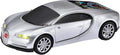 WSTER Luxury Sports Car Model Bluetooth Speaker with HD Sound, TWS Stereo Pairing, Display Screen, Built-in Microphone, Unique Bluetooth Car Speaker for Home, Party, Outdoor & Beach (Silver)