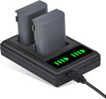 Pickle Power NB-2L NB-2LH Battery 2 Pack and LED Dua Charger by PicklePower