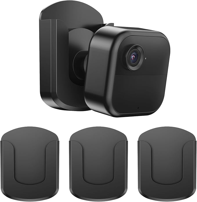 3 Pack Blink Camera No Drilling No Screws Wall Mount Bracket, Adhesive Blink by HOGEE