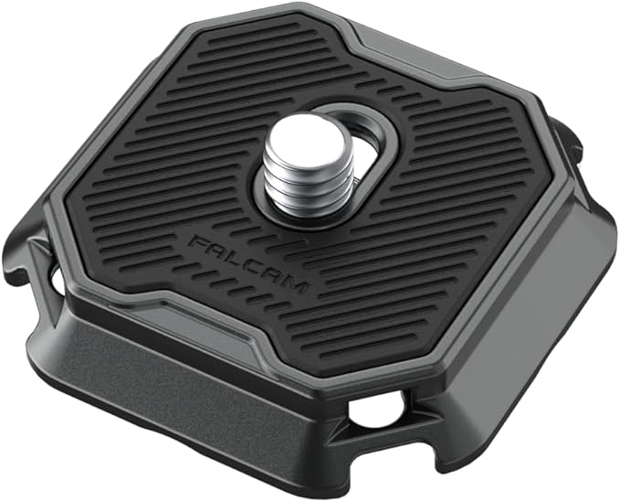 F38 Quick Release Plate V2,Compatible with Arca Swiss, Anti-Slip Plate for DSLR/Mirroless Camera -3301