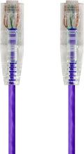 Monoprice Cat6 7ft Purple Component Level Patch Cable UTP 28AWG 550MHz Pure by Monoprice