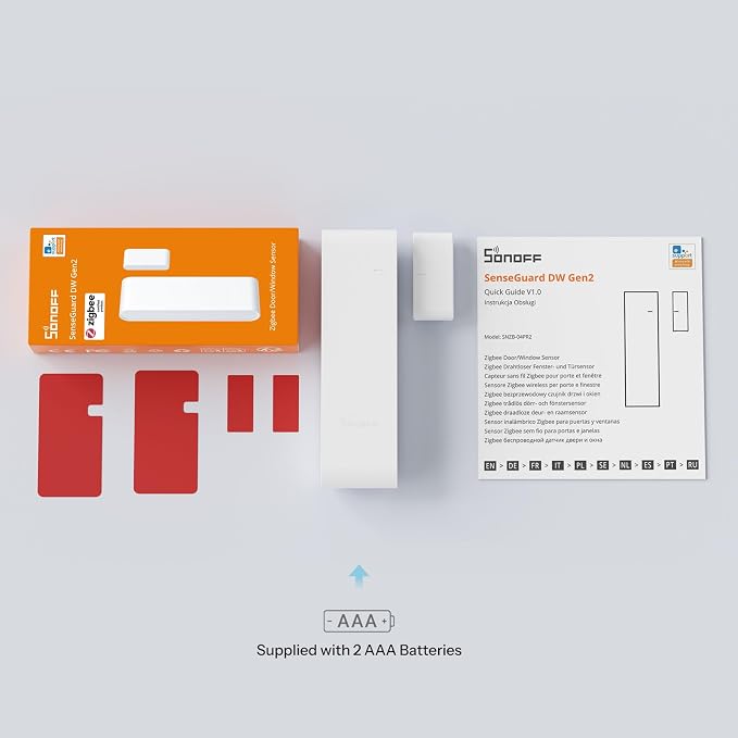 SONOFF SenseGuard DW Gen2 SNZB-04PR2 Zigbee Door Window Contact Sensor - Image 8