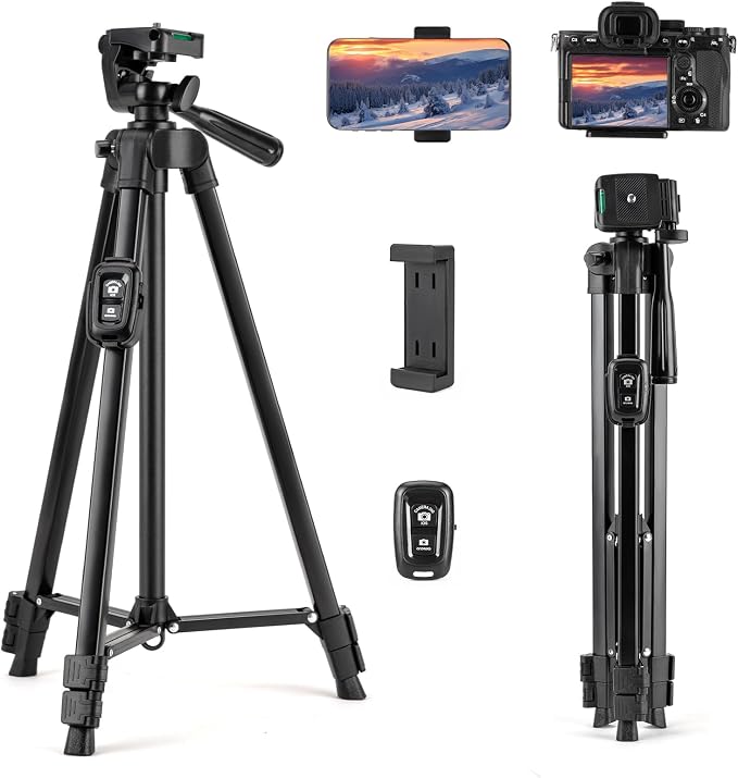 Fotopro Camera Tripod, Aluminum Phone Tripod Stand by Fotopro