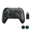 8Bitdo Ultimate 2C Hall Effect Joysticks and Hall Triggers Wireless Controller for Windows PC and Android, with Remappable L4/R4 Bumpers, Turbo function & Rumble vibration (Transparent Black)