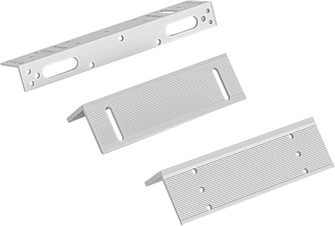 Z and L Bracket for 280KG 600LBS Holding Force Electromagnet Lock Single Door Access Control Electric Magnetic Door Lock