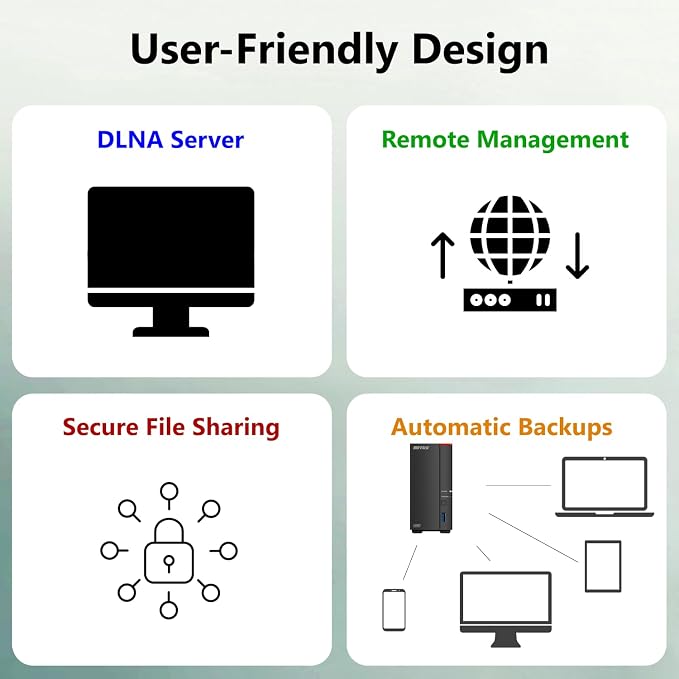 BUFFALO LinkStation 710 8TB 1-Bay NAS Network Attached Storage - Image 7