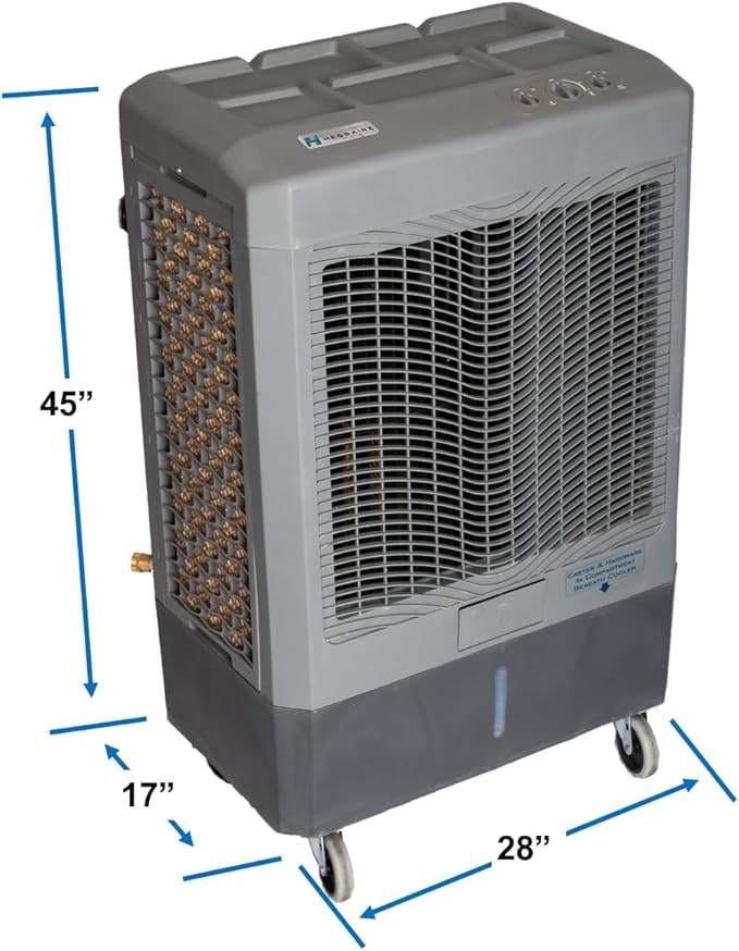 Hessaire MC61M 5,300 CFM 3-Speed Portable Evaporative Cooler