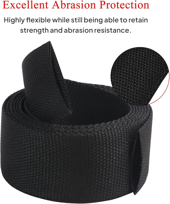 Sonoreboom 2 in 1 Heat Shrink Braided Sleeving Fabric Tubing-Ideal fit Irregular Shape Hose/Cable/Wire (1-3/8"(34mm), 14FT)