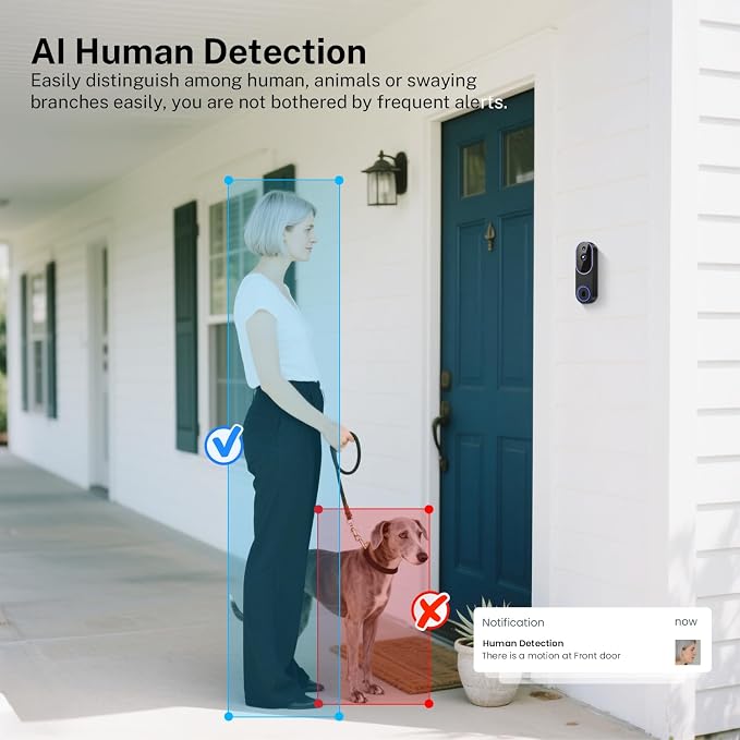 Smart 1080p Video Doorbell Camera - Image 4