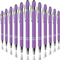 Oddmoal Ballpoint Pen with Stylus Tip, Soft Touch Click Metal Pen, 1.0mm Medium by Oddmoal