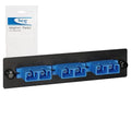 ICC SC-SC Fiber Optic Adapter Panel, LGX Compatible, 6 Fibers, Singlemode by ICC