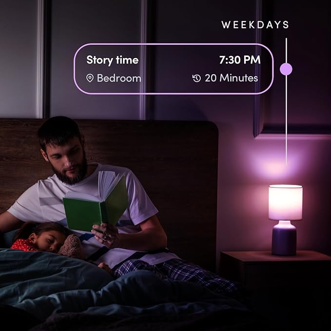 LIFX Starter Kit, (2) Smart Color 800 Lumen Bulbs, (1) Smart Switch (White) Compatible with Alexa and Google Home