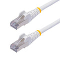 StarTech.com 20ft White CAT8 Ethernet Cable, Snagless RJ45, 100W PoE++ by StarTech