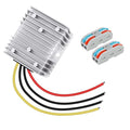 LeMotech DC 8-40v to 12v Converter 6A 72W Step Down Converter Voltage Reducer IP68 Waterproof Transformer for Golf Cart Truck Boat Vehicle