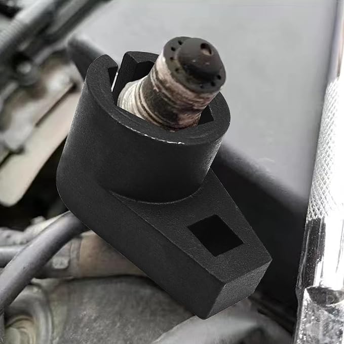 Offset Oxygen Sensor Socket, 3/8-Inch Drive, Wire Gate Accesses Sensor from Side - Image 4