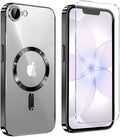 Magnetic Glossy Case for iPhone 17e, iPhone17e/16e Phone Case Slim Clear Luxury by Unknown
