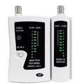 Coaxial Coax Cable Tester Portable BNC RJ59 RJ45 cat5 cat5e cat6 cat6a UTP Wire by GGIARAON