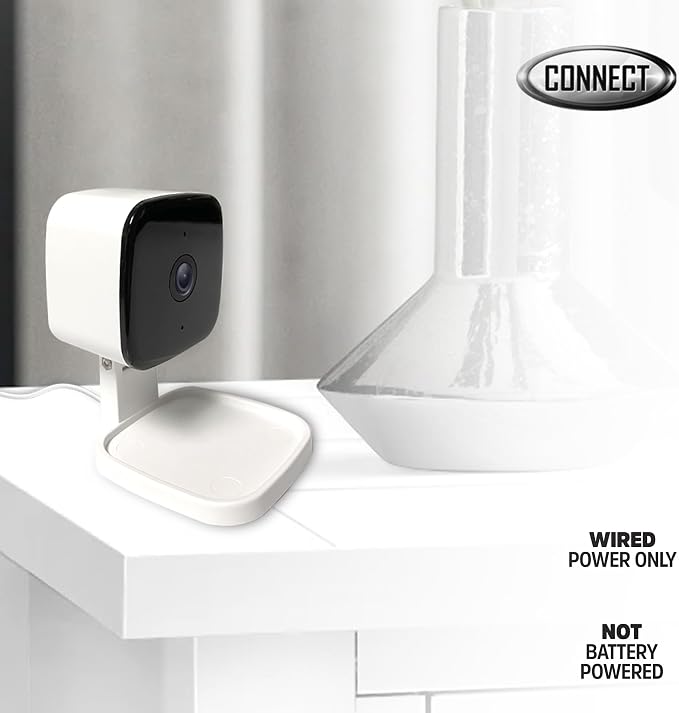 Energizer Smart 2K QHD Security Camera, Wired Indoor 2.4Ghz Wi-Fi Camera - Image 4