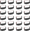 Bigger Replacement for ERC-30/34/38 B/R Ribbons, 24 Pack by BIGGER