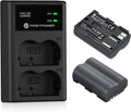 FirstPower BP-511 BP-511a Battery 2-Pack 2200mAh and Dual USB Charger by FirstPower