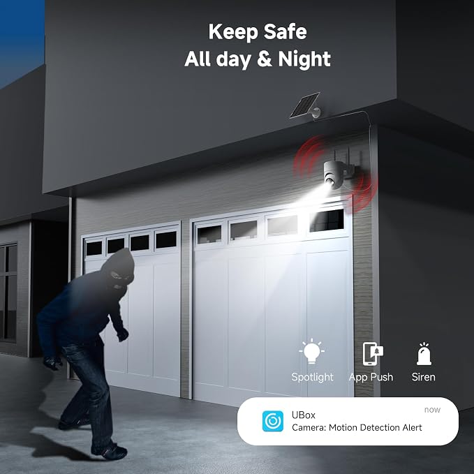 Oculview 2K Solar Security Cameras Wireless Outdoor, Cameras - Image 6