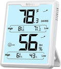 DOQAUS Digital Hygrometer Room Thermometer Indoor, Humidity Meter by DOQAUS