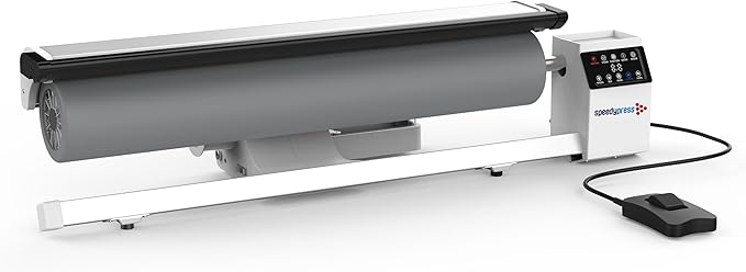 Rotary Iron Steam Roller Ironing Press by Speedypress R02036 with Stand, 91.5cm, for Clothes, Garments, Curtains, Sheets, Tablecloths (with Stand)