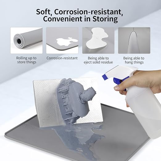 ANYCUBIC Resin Printer Accessories Tool Kits, Silicone Pad, Stainless Steel - Image 4
