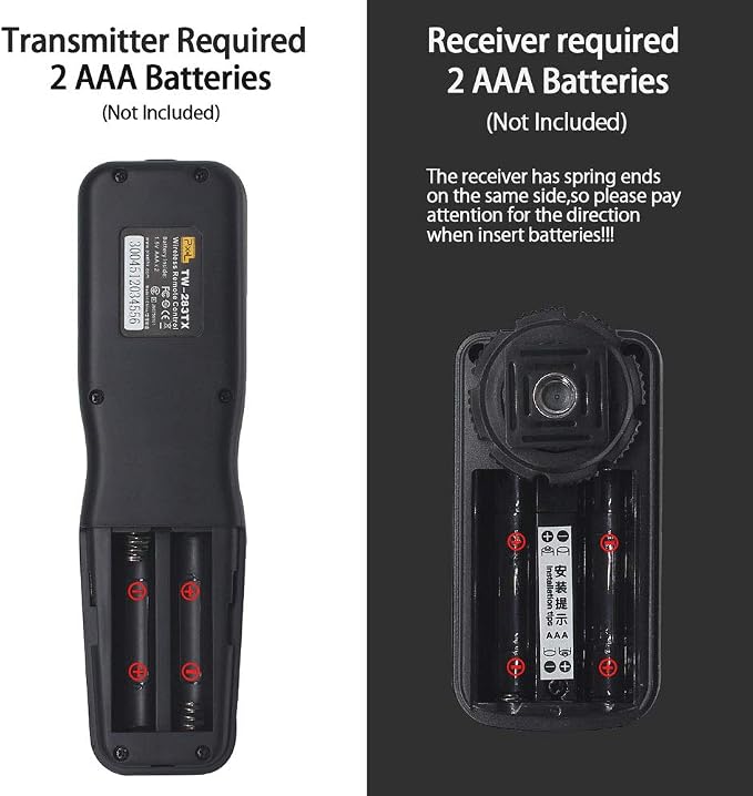 Wireless Remote Shutter Release Cable Wired Timer Remote Control TW-283DC0 - Image 8