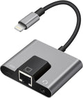 Lightning to RJ45 Ethernet Adapter Network Adapter, Support 10/100Mbps Ethernet by Unknown