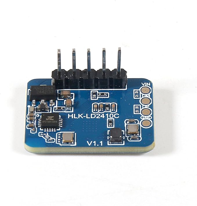 XIITIA 1pc LD2410C Human Presence Radar Sensor Module HLK-LD2410 Sensor Module LD2410 Millimeter Wave Radar Sensor Module Non Contact 24GHz ISM Band Serial Port IO Level Output