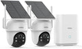 aosu Security Cameras Outdoor Wireless, 2 Cam-Kit, No Subscription Required by AOSUSecurityOffical