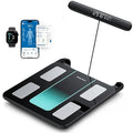 Smart Scale for Body Weight & Fat, 8-Electrode Full-Body Composition Scale with Handle Display, Dual-Frequency BIA, 28 Body Metrics, High Accuracy Digital Bathroom Scale, FSA&HSA Eligible