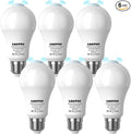 Motion Sensor Light Bulb, Activated Detector Light Bulb Indoor, Dusk to Dawn by lanyue
