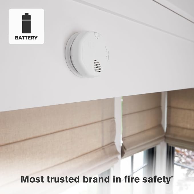 First Alert SMCO100 Battery-Operated Combination Smoke & Carbon Monoxide Alarm - Image 4