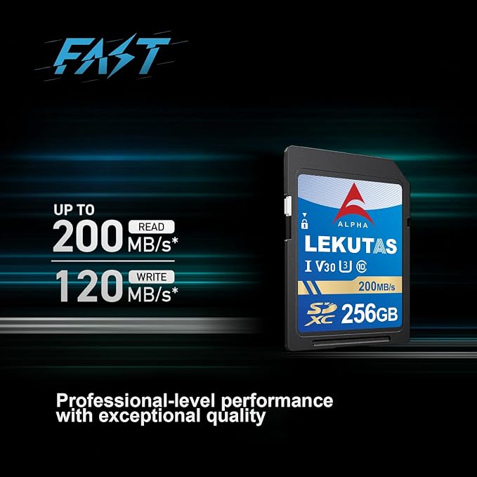 256GB SDXC UHS-I Memory Card - Image 3