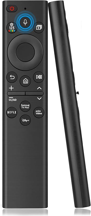 Voice Replacement Remote Control for All Samsung TV Curved Frame UHD QLED LED 4K 8K Smart TVs, with Voice Function