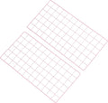 PATIKIL 24"x12" Wire Grid Panel, 2 Pack Board Photo Pictures Memo Display Grid Panels Hanging Organizer Wall Decorative Panel for Home Office Wedding, Pink