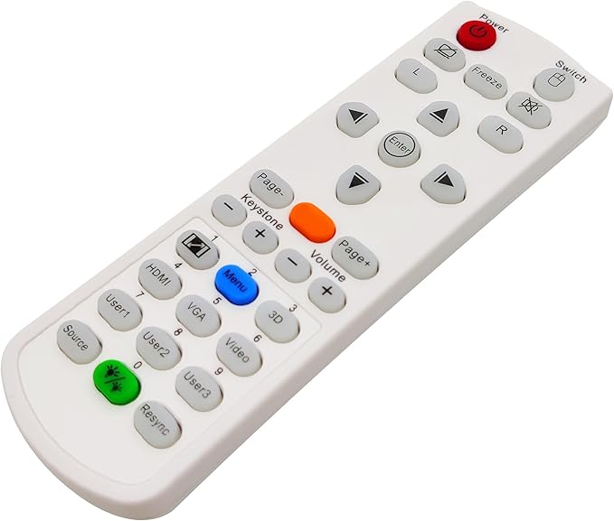 INTECHING BR-5011L Projector Remote Control for Optoma EH460ST, EH465, EH470, GT5600, W460, W461, WU465, WU470, X460, ZH507