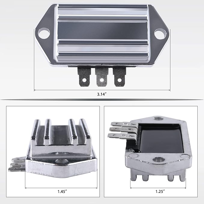 Voltage Regulator Rectifier Replaces for Kohler 8-25 HP Engine,Fit Part Number 41 403 09,41 403 10-S,25 403 03-S,41 403 04,41 403 05,41 403 06,41 403 08