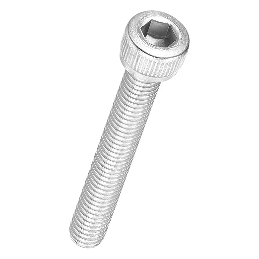 Kozelo 25pcs Socket Head Cap Screws - [M5-0.8 x 35mm] 304 Stainless Steel Allen Socket Drive for Electrical Motor 3D Printing Fan Engine Replacement Use, Silver