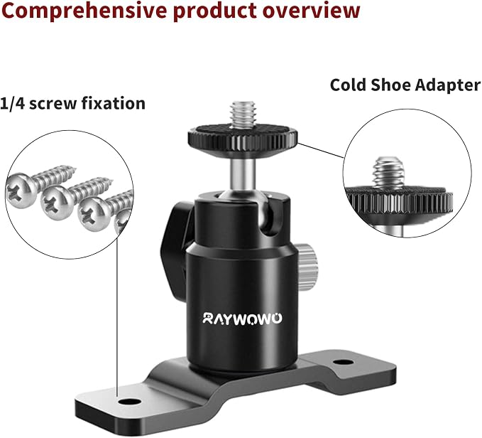 T Shape Adjustable Metal Camera Wall Mount, Speaker Wall Mount, - Image 3