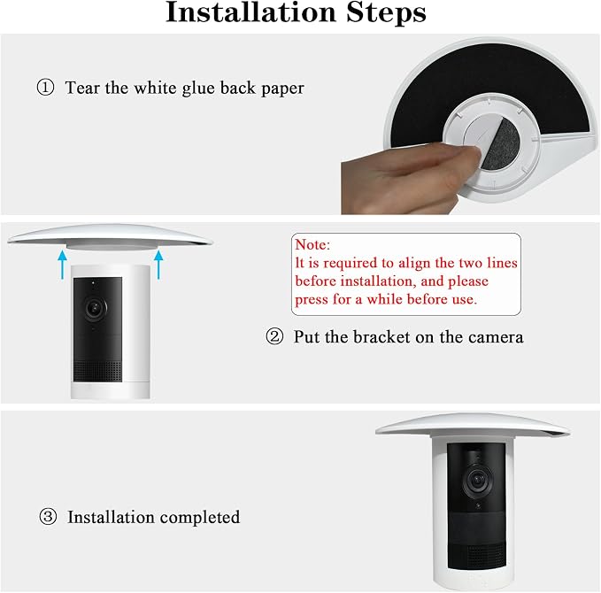 Sun Rain Shade Camera Cover Compatible - Image 4